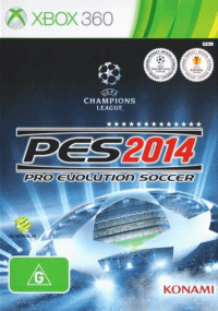 Pro Evolution Soccer 2014 Xbox 360  box art
